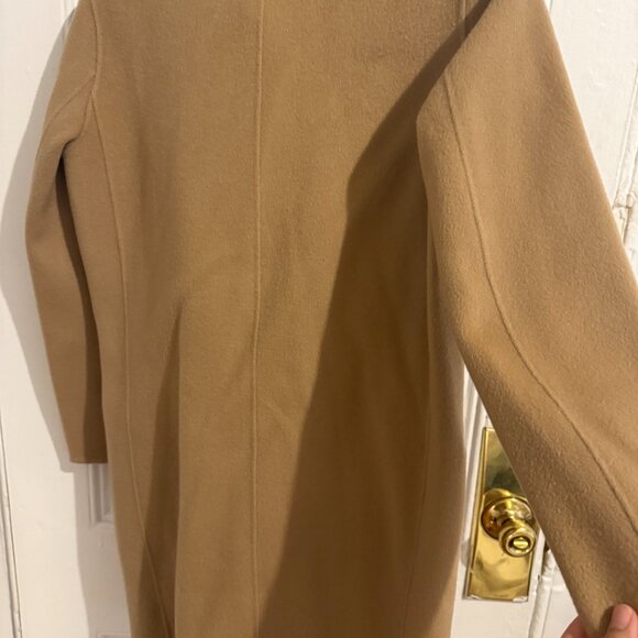 Theory Wool/Cashmere Tan Blazer Coat, small - Picture 6 of 6